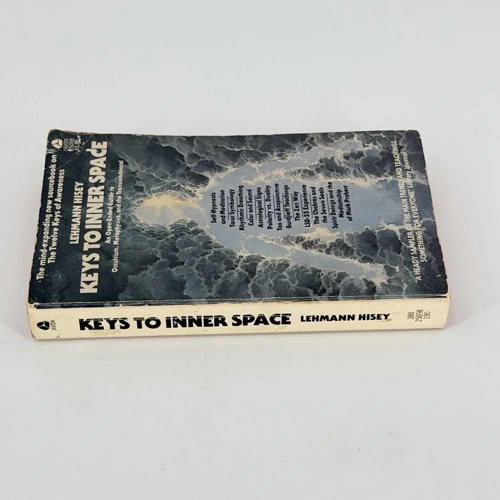 Keys‎ to Inner Space Lehmann Hisey 1975 Signed 1st Avon Occult Metaphysics PB